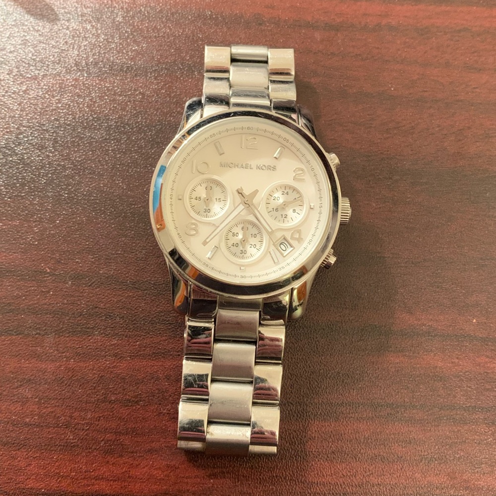 Michael Kors Sterling Silver Watch